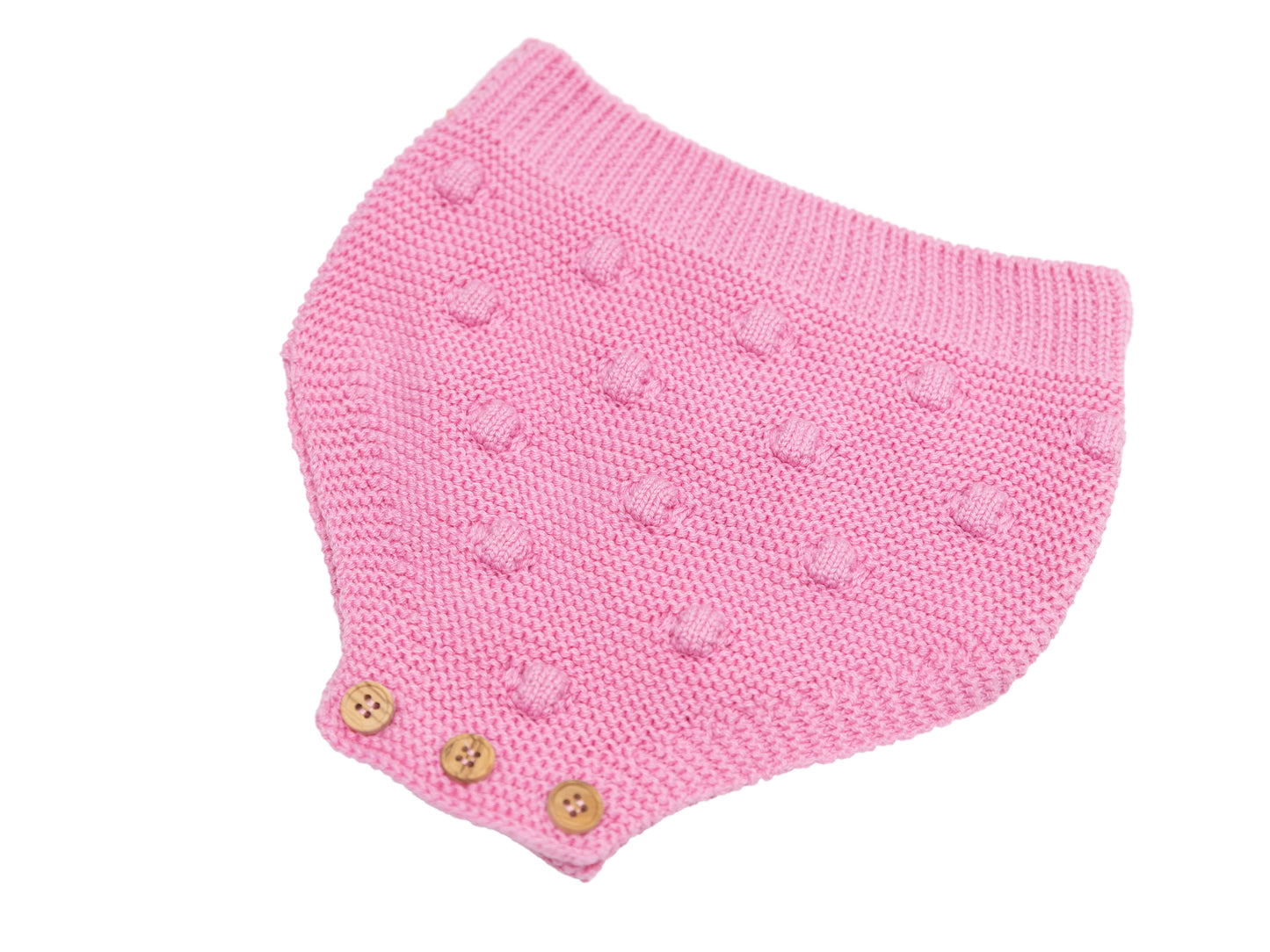 Cubrepañal rosa