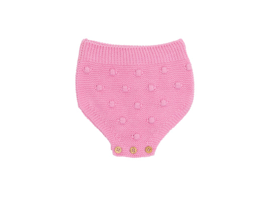 Cubrepañal rosa
